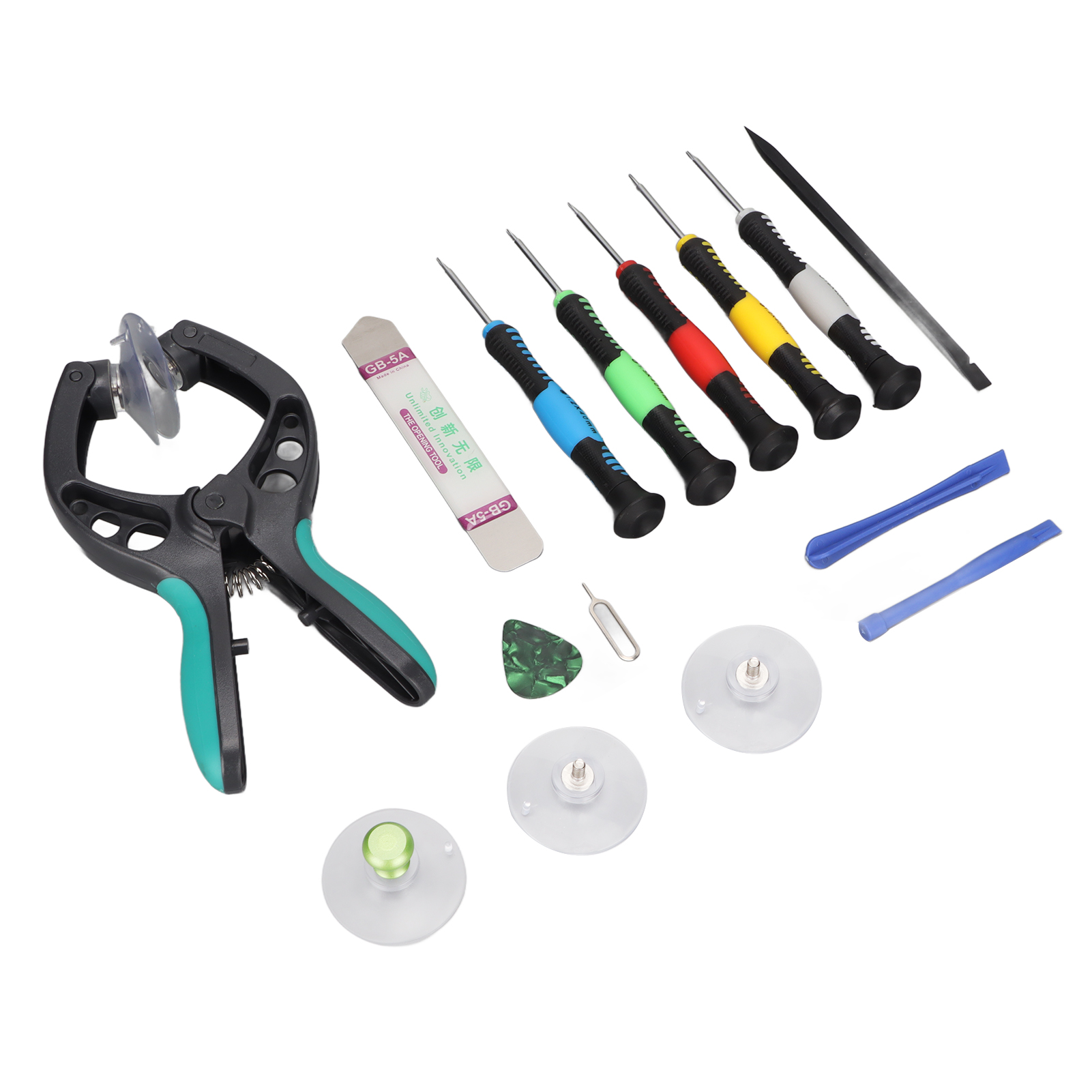 Phone Screen Repair Kit, Sturdy PVC Suction Cups Screen Opening Tool Kit  Ergonomic Design Professional For Smart Phone For Mobile Devices 